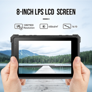 안드로이드 13 OS 견고한 태블릿 8 인치 8GB + 128GB 바코드 스캐너 IP68 방수 야외 산업용 태블릿 PC - Product Image 4