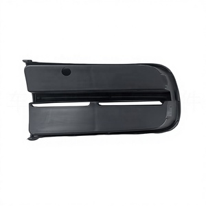 Cadre et cache de phare antibrouillard style sport noir pour Skoda <span class=keywords><strong>Fabia</strong></span> <span class=keywords><strong>MK2</strong></span> 2007-2010, garniture de grille inférieure de pare-chocs avant - Product Image 4