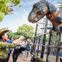 JNZM24 parc à thème dinosaure personnalisé en usine dinosaure animatronique grand t-rex vivant avec peau douce