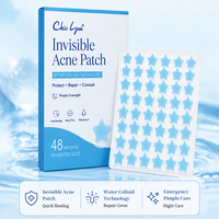 48 Patchs/feuille Étoile Colorée pour l'acné – Cache-éclat en forme d'étoile – Vente en gros de patchs anti-acné étoiles colorées