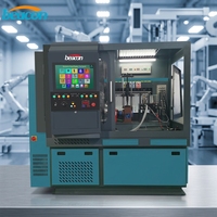 Banco de pruebas de inyección diésel CR919 con función completa, circuito de aceite dual para calibración de inyectores Common Rail y bombas HEUI
