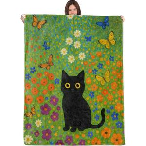 Floral Sunflower Flannel <b>Blanket</b> Throw <b>Blanket</b> Nap <b>Blanket</b> Lightweight Breathable <b>for</b> Bed Sofa Couch Custom Print Bulk Wholesale - Product Image 6