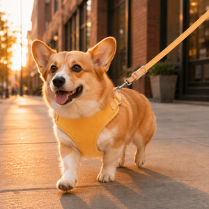 Correa y Arnés para Perro Pequeño XS, Diseño Anti-Tirones, Detalles Reflectantes, Chaleco Estilo H para Paseos al Aire Libre - Product Image 1