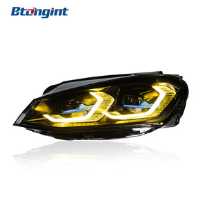 Faro a LED bicolore modificato stile G22 con proiettore e DRL ad alta luminosità per VW <span class=keywords><strong>Golf</strong></span> <span class=keywords><strong>7</strong></span> MK7 2013-2017 H4/H7 2016-2020 - Product Image 2