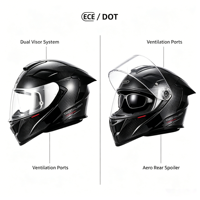 Nouveau casque de moto intégral professionnel en fibre de carbone AR936 pour hommes adultes, taille plus, course de moto, vélo électrique, toutes saisons
