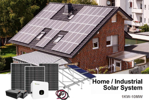 ระบบพลังงานแสงอาทิตย์แบบ All In One ON Grid 30KW 40kw 50kw100kw 150kw 200kw 500kw ระบบสุริยะ - Product Image 2