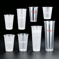 Vasos de Plástico Desechables Personalizados con Tapas y Pajitas, 16oz, PET, Base Redonda, Acabado Esmerilado, para Bodas, Fiestas y Eventos Temáticos