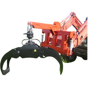 LH100แหนบโหลดไฮดรอลิก/Log Skidding <span class=keywords><strong>Grapple</strong></span> สำหรับรถแทรกเตอร์/Log <span class=keywords><strong>Grapple</strong></span> สำหรับรถแทรกเตอร์รถตัก - Product Image 2