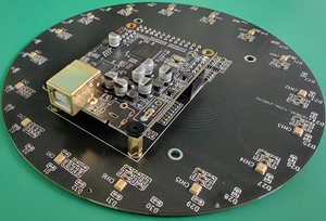 USB Audio Ring Array, 16-Ch <b>Mic</b>, 32 LED Position Indicators, <b>Contact</b> Before Order X64 - Product Image 2