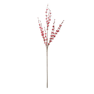 Rama de Flor Artificial CallaFloral, Roja, de Plástico, Decoración Interior para Bodas y Hogar - Product Image 5