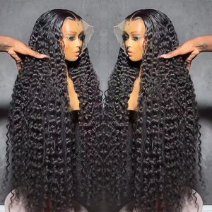 <span class=keywords><strong>Parrucche</strong></span> con densità del 200% in <span class=keywords><strong>capelli</strong></span> umani, parrucca frontale in pizzo HD 13x6, onda profonda sciolta brasiliana da 40 pollici, <span class=keywords><strong>parrucche</strong></span> frontali in pizzo 13x4 per donne nere - Product Image 2