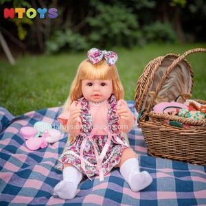 Bambola Realistica <span class=keywords><strong>Belinda</strong></span> 22'' per Bambini, Corpo Intero in Vinile, Bambola Reborn Morbida Fatta a Mano, Modello Neonato in Silicone, Giocattolo Morbido - Product Image 4