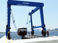 500-800 Ton Deniz Tipi Seyir Vinci Yat Vinci Mobil Tekne Kaldırma Vinci Satılık