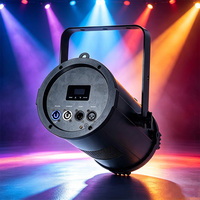 Projecteur LED Fresnel 6-en-1 RGBALC 400W à Haute Puissance avec Zoom Manuel 20 ° -60 °   Éclairage de scène DMX 1800K-8500K pour théâtre, concert, studio