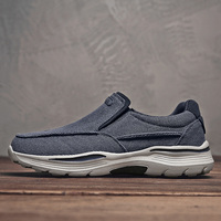 2024 hommes toile chaussures à la mode taille 39-48 marche Style décontracté Sport baskets pour hommes semelle épaisse chaussures