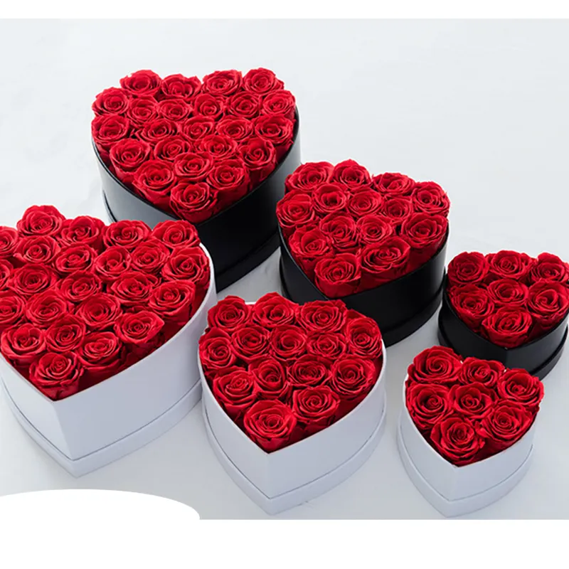 großhandel ewige rose muttertag geschenk konservierte rosen in geschenkbox