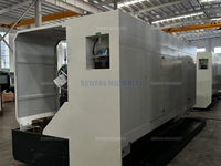 Nouvelle machine à tourner CNC horizontale à double broche à lit plat de type lourd CK61125, commande GSK, longueur de travail de 3000 mm, haute précision