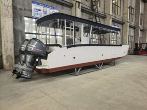 Nuovo Imbarcazione da Sbarco in Alluminio Grandsea 9,55m, Barca per Trasporto Equipaggio, Piccolo Traghetto Passeggeri con Motore Fuoribordo Yamaha - Product Image 3
