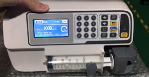 携帯型電動60ml/h流量スタンド式器具、再利用可能な獣医用医療ポンプ（5ml～50ml注入用）、新設計シリンジ - Product Image 4