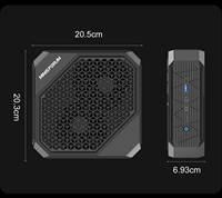 Mini PC de jeu MinisForum HX99G AMD R9 6900HX AMD Radeon RX 6600M 8G Win11 2xDDR5 PCIE4.0 SSD 2xUSB4 Mini ordinateur de bureau Gamer