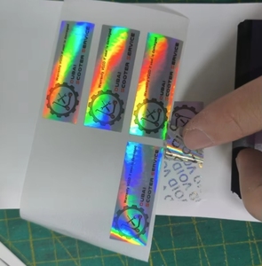 personalized warranty holographic void <b>stickers</b> - Product Image 1