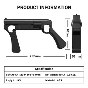 Switch Gun Stock For Nintendo Switch <b>Controller</b> Shooting Game Accessory Motion Sensing Trigger <b>Grip</b> Handle - Product Image 5