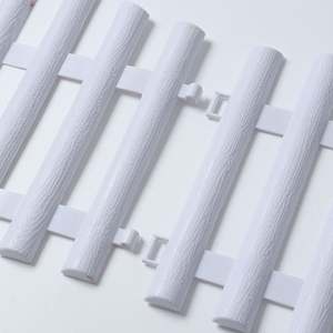 Vente en gros d'usine de haute qualité facile à assembler jardin extérieur <span class=keywords><strong>petit</strong></span> <span class=keywords><strong>piquet</strong></span> en <span class=keywords><strong>plastique</strong></span> pvc panneaux de clôture blancs en pvc - Product Image 4