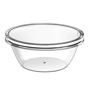 Bol à <span class=keywords><strong>salade</strong></span> de mélange d'oeufs en plastique Transparent de haute qualité outils de bassin de pétrissage personnalisés couverture de cuisine écologique pour gâteau - Product Image 1