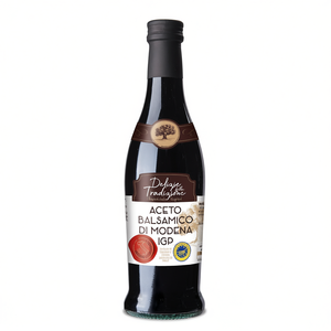 Delicias Tradicionales de Modena, Vinagre Balsámico Marrón Fermentado PGI, Líquido, 500 ml x 12 ml, Paquete de 12 Botellas, ACETIFICIO ARETINO S.R.L. - Product Image 2