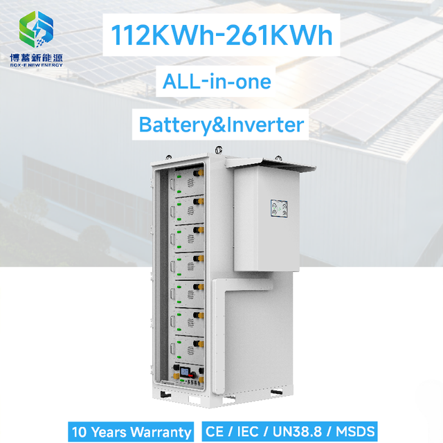 Lithium Battery IP65 High Voltage Liquid-cooling Solar Battery Cabinet 261kWh Battery Energy Storage System