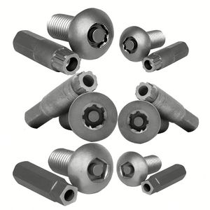 Vis à tête trompette en acier au carbone zingué pour cloisons sèches - Product Image 1