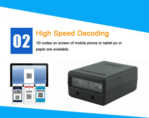 YHD-M300C 1D <strong>CCD</strong> Auto Sense Fixed Mount Bar Code Reader OEM Embedded <strong>Barcode</strong> Scanner Module <strong>Engine</strong> - Product Image 3