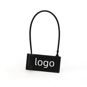 Disposable Anti-Tamper Security Seals Plastic Buckle Tags for Clothing Shoes Luggage Protection with <b>Padlock</b> Design Promotion - Product Image 2