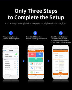 Répéteur <span class=keywords><strong>WiFi</strong></span> double bande COMFAST <span class=keywords><strong>longue</strong></span> <span class=keywords><strong>portée</strong></span> 1200 Mbps, extension de réseau sans fil, répéteur <span class=keywords><strong>WiFi</strong></span> - Product Image 5