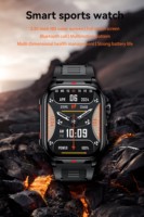 Reloj inteligente para hombre, reloj deportivo de 400mAh, reloj inteligente con llamada inalámbrica, resistente al agua IP68, relojes con linterna LED para mujer, Android IOS