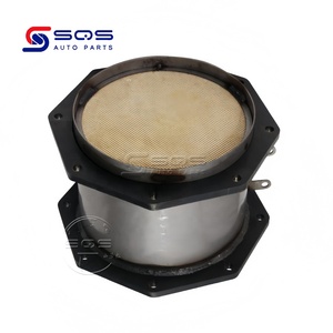Système d'échappement SQS, <span class=keywords><strong>filtre</strong></span> <span class=keywords><strong>à</strong></span> <span class=keywords><strong>particules</strong></span> de suie <span class=keywords><strong>FAP</strong></span>, <span class=keywords><strong>filtre</strong></span> DPF pour Hyundai Tucson Santa Fe II CM 2.2 CRDi D4EB, catalyseur et <span class=keywords><strong>filtre</strong></span> <span class=keywords><strong>à</strong></span> <span class=keywords><strong>particules</strong></span> combinés - Product Image 5