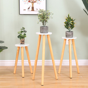 Support de rangement pour plantes d'intérieur et de balcon, style moderne et simple, avec support au sol en panneau artificiel, nouveau modèle 2024 - Product Image 1
