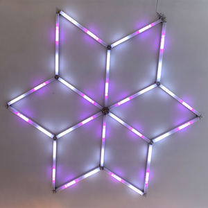 LED Hexagonal Hexagon <b>Lights</b> <b>Ceiling</b> Hanging Car Detailing LED Aluminum Hexagon Garage <b>Light</b> for Professional Car Wash Workshop - Product Image 5