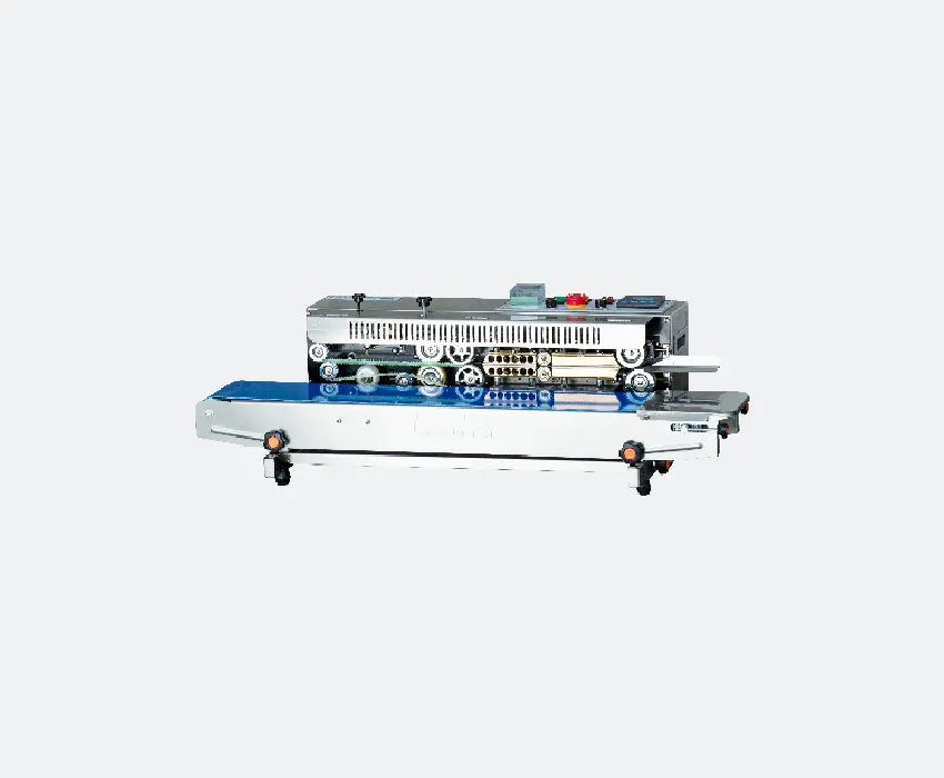 Brother Ink Printing Continuous Band Sealer,Automatic Horizontal Plastic Bag Pouch Sealing Machine FRD1000W