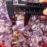 Vente en gros de puces de cristal de quartz Super Seven naturelles, cristal de guérison, artisanat pour la décoration