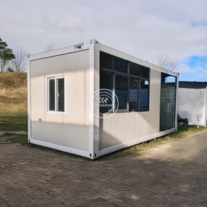 Gran oferta, contenedor de acero portátil estándar de 20 pies, casa prefabricada, Oficina plegable extensible, sala de actividades móvil para el hogar <span class=keywords><strong>Offi</strong></span> - Product Image 1