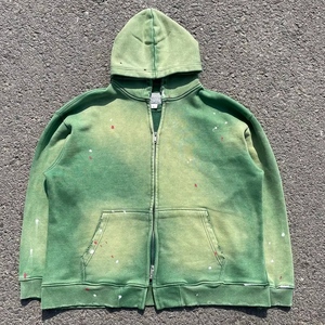 Sweat à capuche imperméable en velours bordeaux, économique, à personnaliser, avec fermeture éclair, pour le soleil - Product Image 1