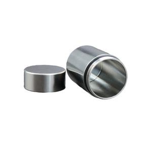 Portable Stainless Steel Smell Proof Airtight Food <b>Storage</b> <b>Jar</b> Tea Coffee Herb Medicine Container Flip Top Lid <b>for</b> <b>Kitchen</b> Use - Product Image 1