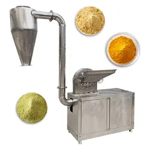 Dry Herbs Grinding Industrial Automatic Mill Grinder Chili Pulverizer Spice Powder Grinding Machine