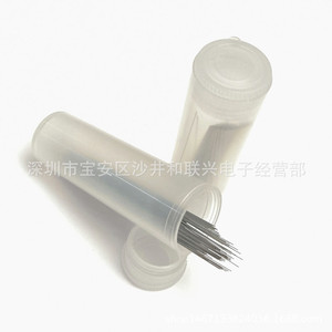 Sonda de Prueba, Aguja de Acero Compuesto Recta de 0.139mm, 120D, Punta Redonda, Aguja de Alambre, Micro Aguja, Caja de 500 Unidades - Product Image 4