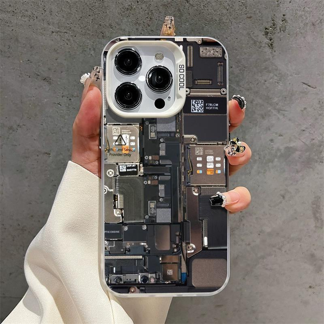 Fashion Phone Case for iPhone 11 Cases iPhone 17 Pro Max 15 12 13 14 11 16 14 15 7 8 Plus X XS 16 16Pro Shockproof Funda