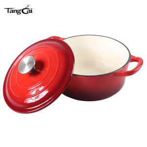 Meilleure Vente : <span class=keywords><strong>Cocotte</strong></span> en <span class=keywords><strong>Fonte</strong></span> Émaillée 24 cm 5QT avec Couvercle, Fond Plat, Fournisseur Chinois, En Stock - Product Image 5