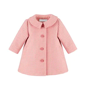 Oem Kids Clothing Factory Kids Wear China Child Outwear Fancy Young Girls Coats High Quality Children Clothing Factory