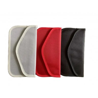Vente flash : Pochette anti-radiation et anti-traçage à double couche, bloqueur de signal, portefeuille de protection pour téléphone GPS, rangement pour carte d'identité, tissé