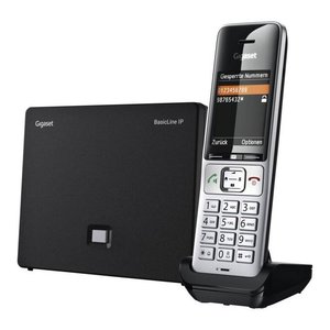 Teléfono Inalámbrico Gigaset BasicLine IP de un Solo Línea, Recargable, Plateado y Negro, con Función de Manos Libres - Product Image 3